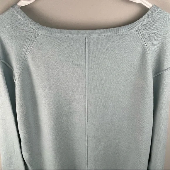 French Connection Della Vhari crew neck cashmere soft sweater Size L - Picture 7 of 8